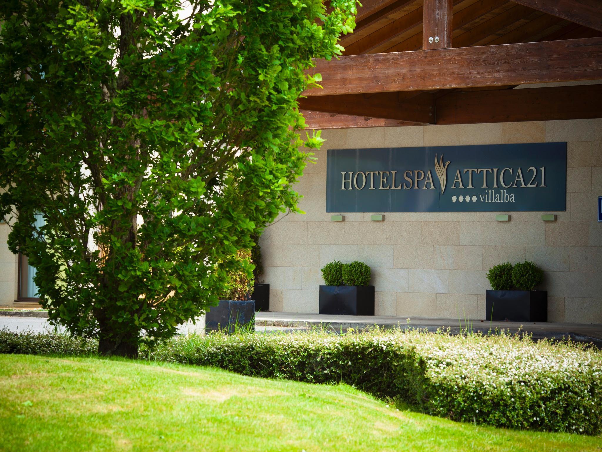 Hotel Spa Attica21 Vilalba Exterior foto