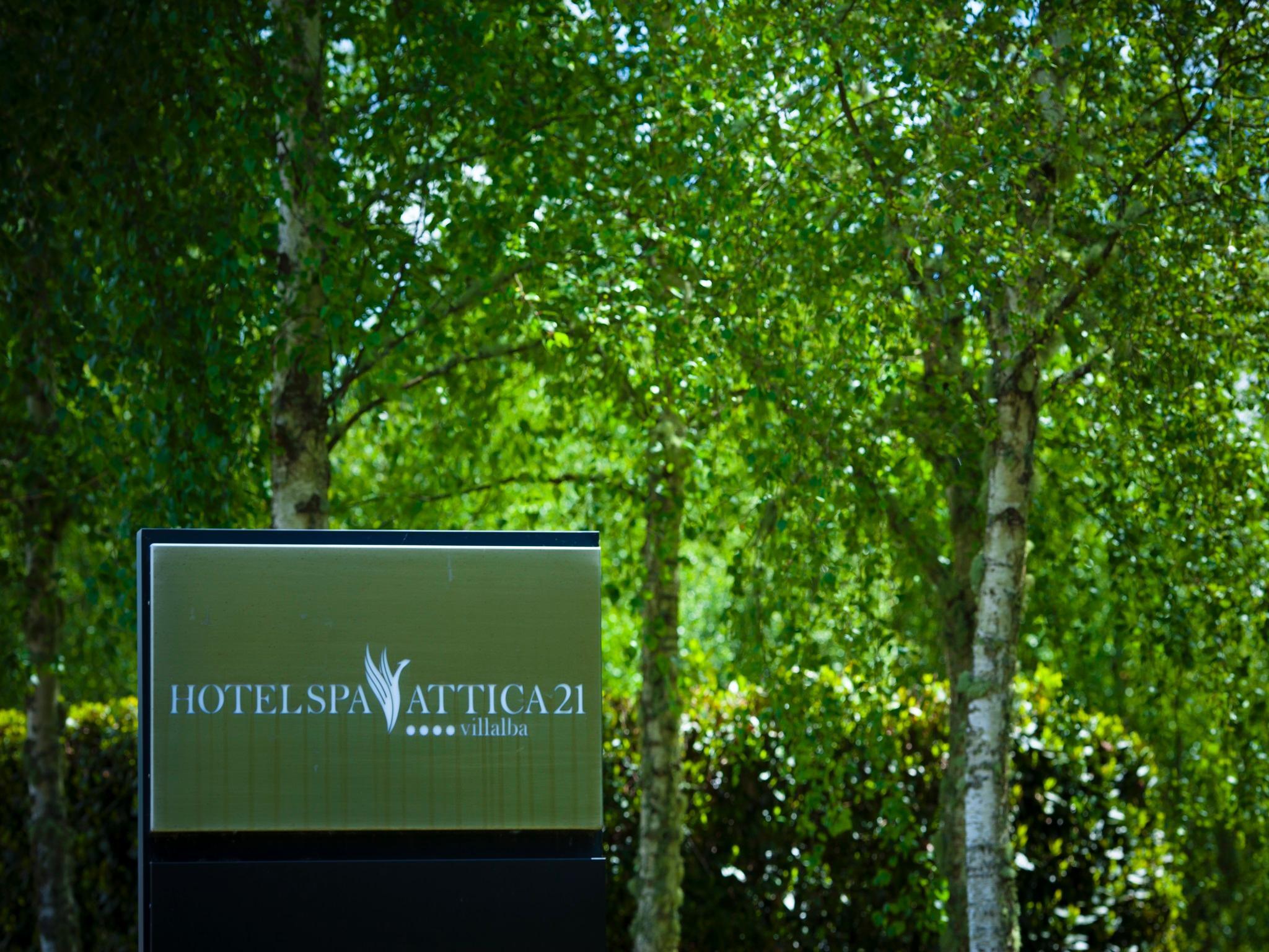 Hotel Spa Attica21 Vilalba Exterior foto