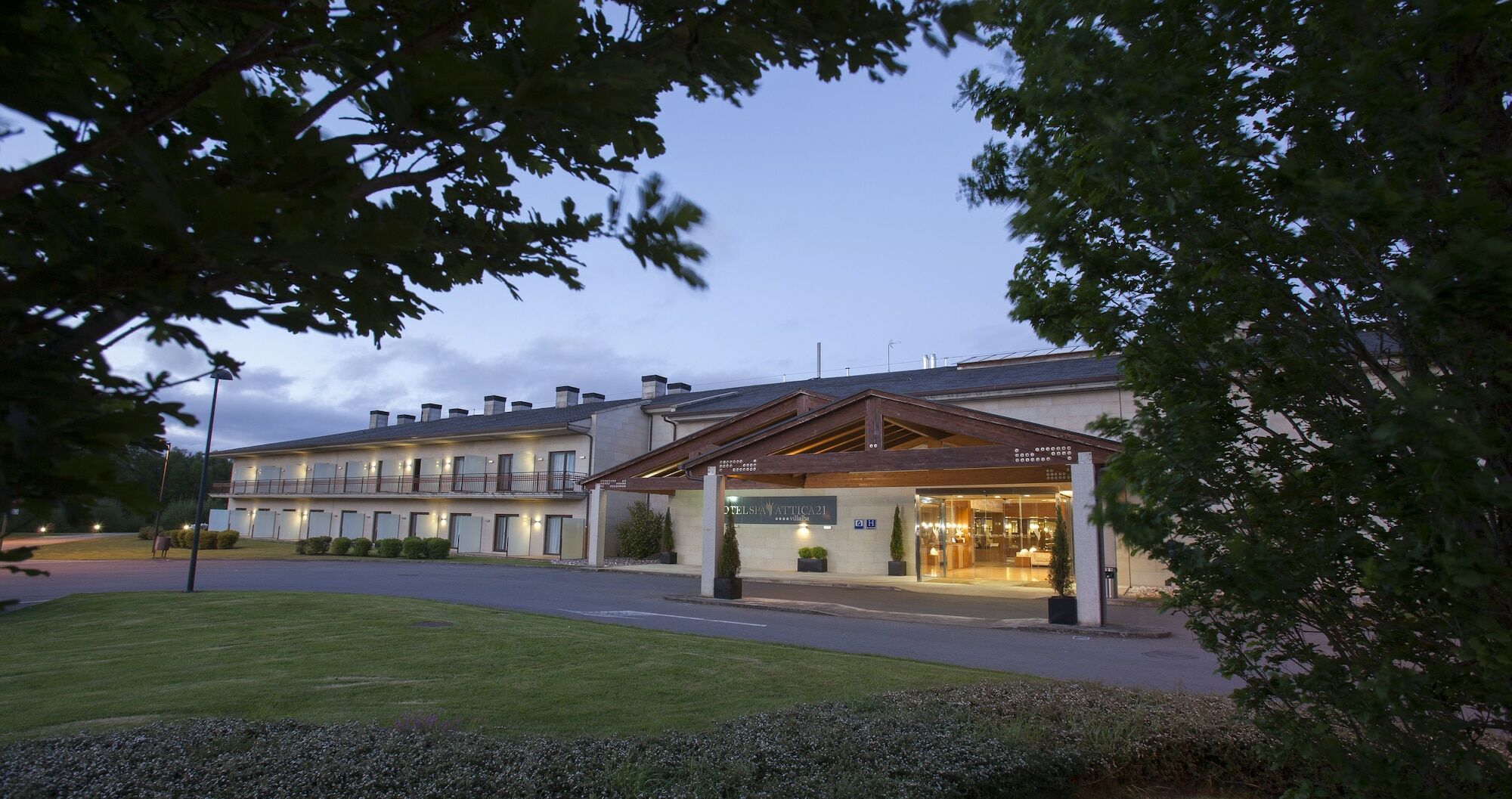 Hotel Spa Attica21 Vilalba Exterior foto